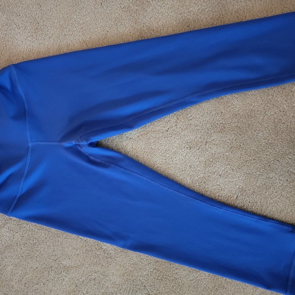 Zella blue leggings size S